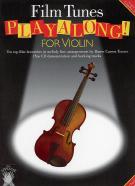 Playalong Film Tunes Violin Book & Cd Applause Sheet Music Songbook