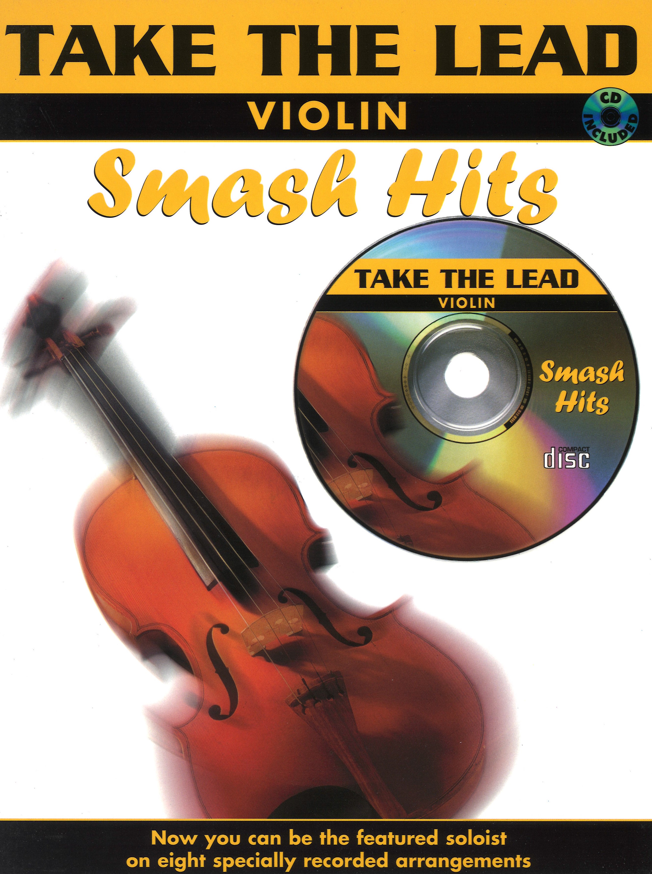 Take The Lead Smash Hits Violin Book & Cd Sheet Music Songbook