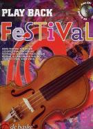 Play Back Festival Violin Book & Cd Sheet Music Songbook