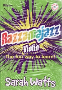 Razzamajazz Violin Watts Book & Cd Sheet Music Songbook