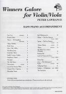Winners Galore Violin/viola Piano Accomps Lawrance Sheet Music Songbook