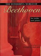 Beethoven Wonderful World Of Violin Moore Sheet Music Songbook
