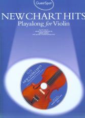 Guest Spot New Chart Hits Violin Book & Cd Sheet Music Songbook