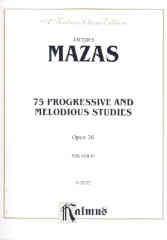 Mazas Melodious & Progressive Studies (75) Op36vln Sheet Music Songbook