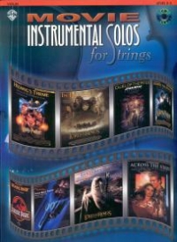 Movie Instrumental Solos Strings Violin Book & Cd Sheet Music Songbook