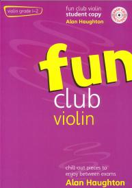 Fun Club Violin Grade 1-2 Student Book & Cd Sheet Music Songbook