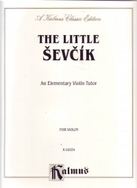 Little Sevcik Elementary Violin Tutor Sheet Music Songbook