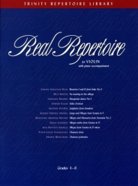 Real Repertoire Violin Grades 4-6 Sheet Music Songbook