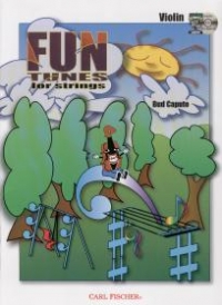 Fun Tunes For Strings Violin Caputo Book & Cd Sheet Music Songbook