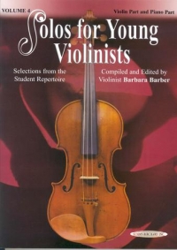 Solos For Young Violinists Vol 4 Barber Violin Sheet Music Songbook