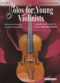 Solos For Young Violinists Vol 6 Barber Violin Sheet Music Songbook