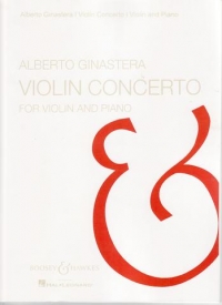 Ginastera Violin Concerto Op30 Violin Sheet Music Songbook