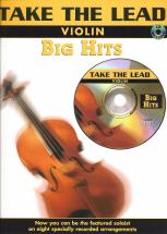 Take The Lead Big Hits Violin Book & Cd Sheet Music Songbook