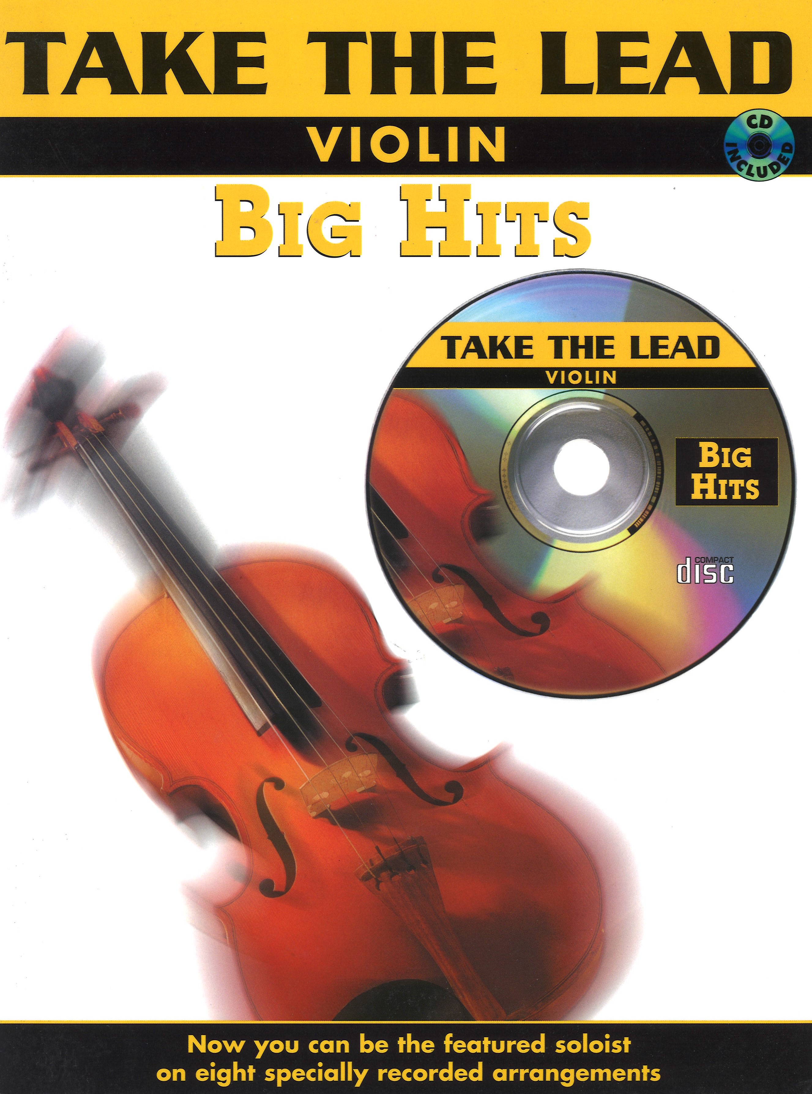 Take The Lead Big Hits Violin Book & Cd Sheet Music Songbook