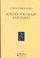 Corigliano Violin Sonata Sheet Music Songbook