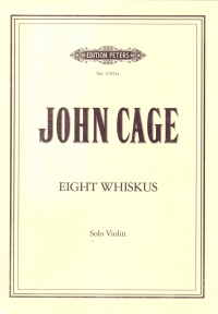 Cage Eight Whiskus Solo Violin Sheet Music Songbook