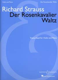 Strauss R Rosenkavalier Waltz Walters Violin & Pno Sheet Music Songbook