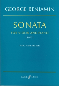 Benjamin Sonata Violin & Piano Sheet Music Songbook