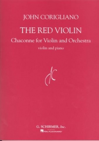 Corigliano Red Violin Chaconne Violin & Piano Sheet Music Songbook