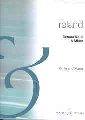 Ireland Sonata No 2 Amin Violin & Piano Sheet Music Songbook