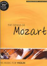 Genius Of Mozart His Music For Violin Sheet Music Songbook