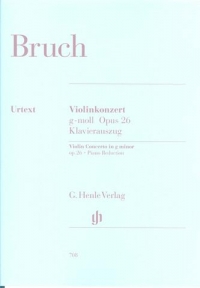 Bruch Violin Concerto Op26 Gmin Violin & Piano Sheet Music Songbook
