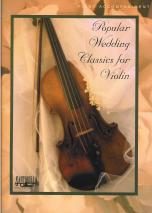 Popular Wedding Classics Violin Piano Accomp Sheet Music Songbook