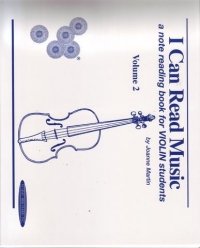 I Can Read Music 2 Violin Martin Sheet Music Songbook