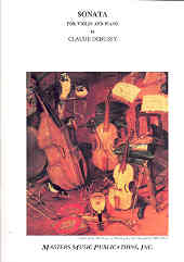 Debussy Violin Sonata Violin & Piano Sheet Music Songbook