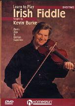Learn To Play Irish Fiddle 2 Kevin Burke Dvd Sheet Music Songbook