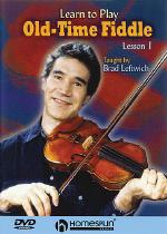 Learn To Play Old-time Fiddle 1 Leftwich Dvd Sheet Music Songbook