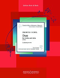 Schul Duo Violin & Viola Sheet Music Songbook