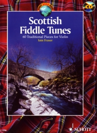 Scottish Fiddle Tunes Fraser Book & Cd Violin Sheet Music Songbook