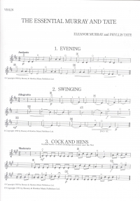 Essential Murray & Tate Violin Part Sheet Music Songbook