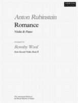 Rubinstein Romance Woof Violin & Piano Sheet Music Songbook