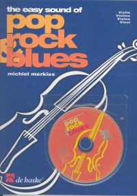 Easy Sound Of Pop Rock & Blues Violin Book & Cd Sheet Music Songbook