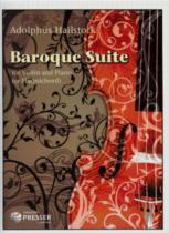 Hailstork Baroque Suite Violin & Piano/harpsichord Sheet Music Songbook