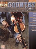 Violin Play Along 08 Country Classics Book/audio Sheet Music Songbook
