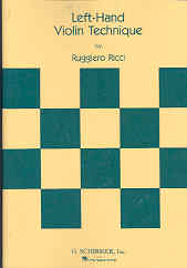 Ricci Left Hand Violin Technique Sheet Music Songbook