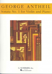 Antheil Violin Sonata No 1 Sheet Music Songbook