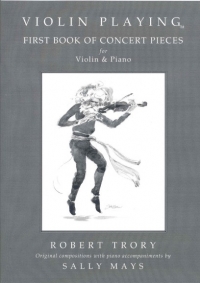 Violin Playing First Book Of Concert Pieces Sheet Music Songbook