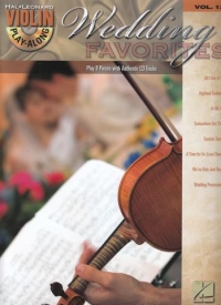 Violin Play Along 13 Wedding Favourites Book & Cd Sheet Music Songbook