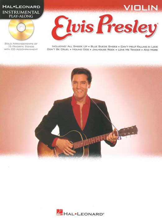 Elvis Presley Instrumental Play-along Violin Bk&cd Sheet Music Songbook