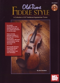 Old Time Fiddle Style 35 Appalachian Tunes +online Sheet Music Songbook
