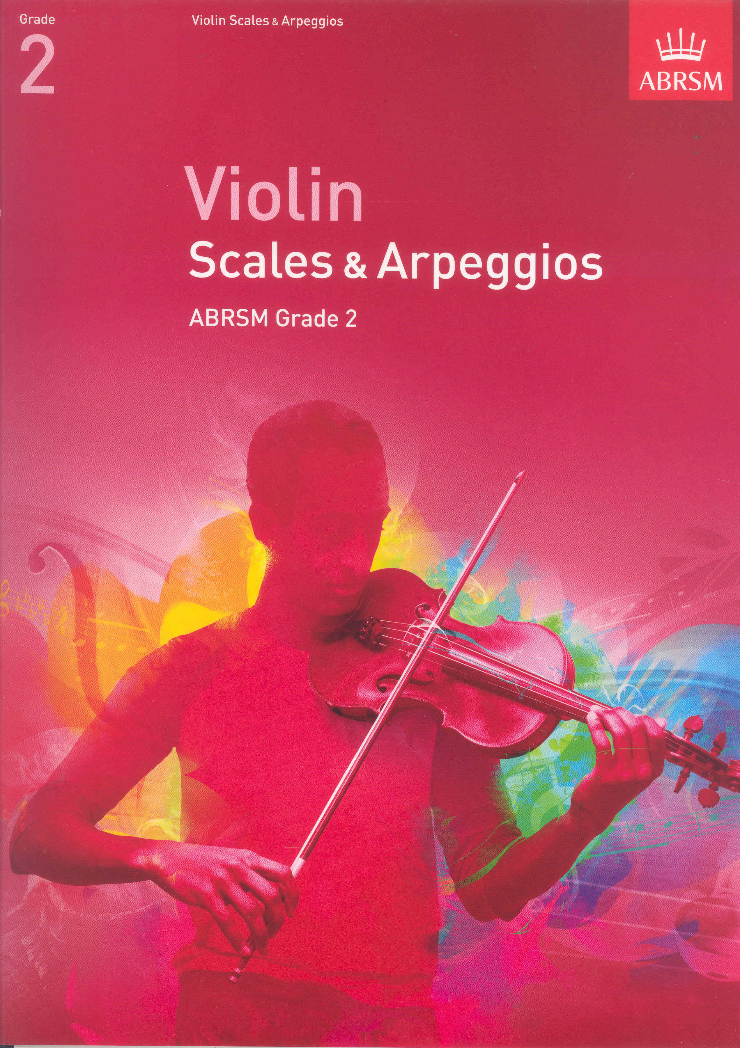 Violin Scales & Arpeggios Grade 2 Abrsm Sheet Music Songbook