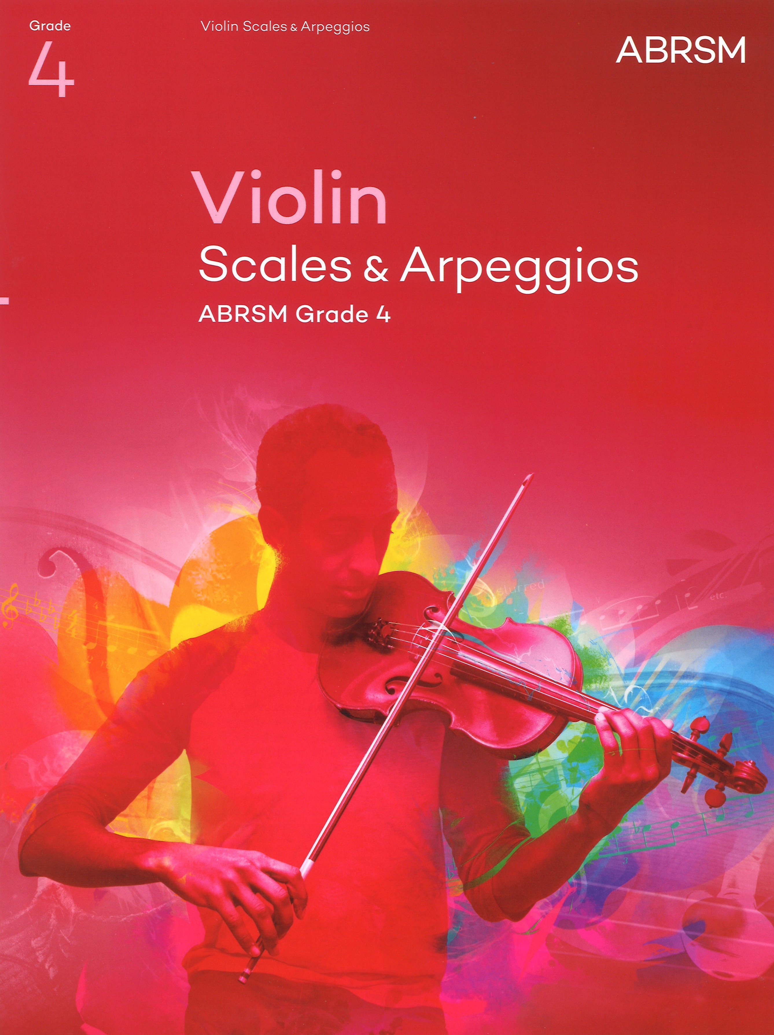 Violin Scales & Arpeggios Grade 4 Abrsm Sheet Music Songbook