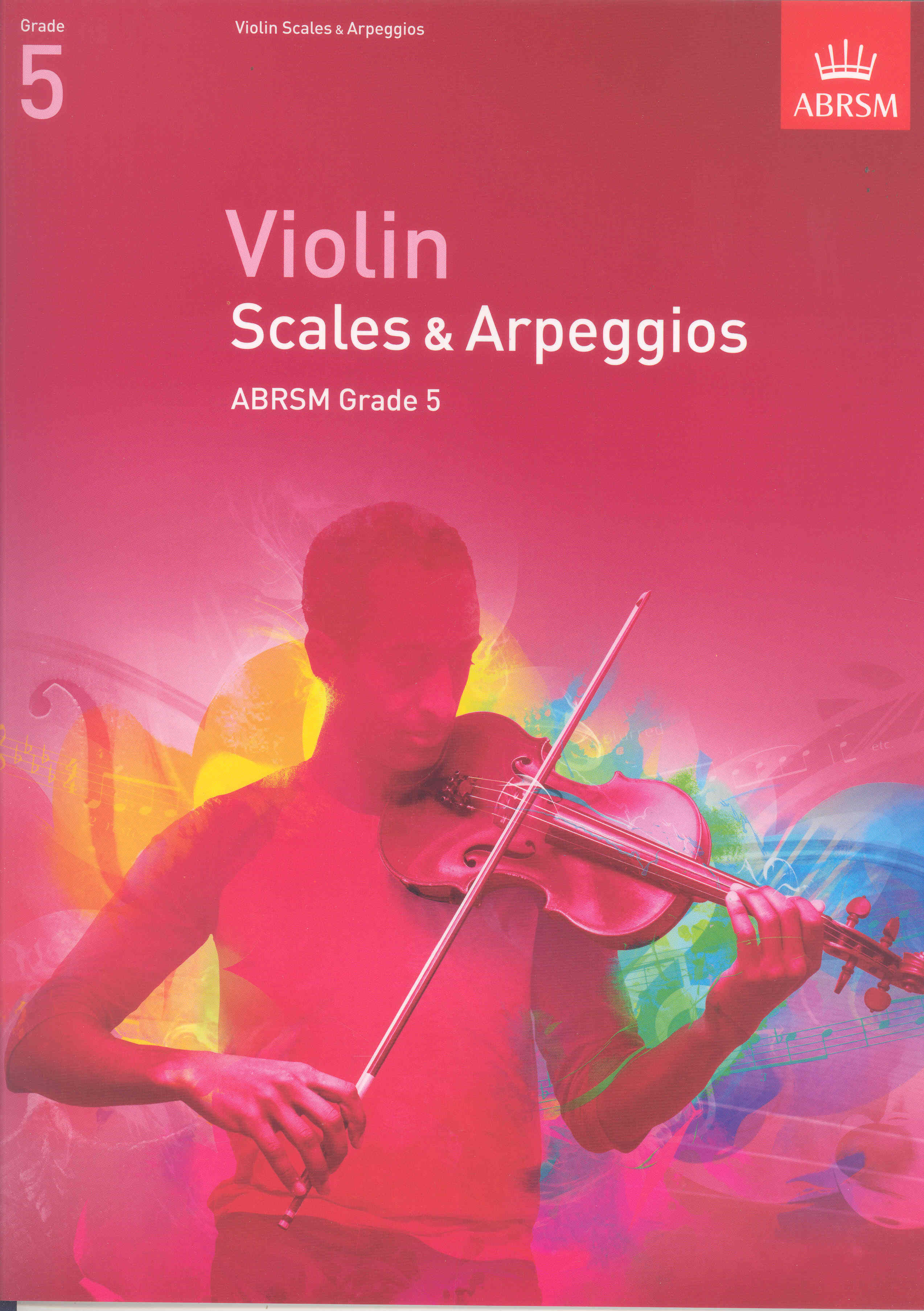 Violin Scales & Arpeggios Grade 5 Abrsm Sheet Music Songbook