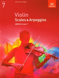 Violin Scales & Arpeggios Grade 7 Abrsm Sheet Music Songbook