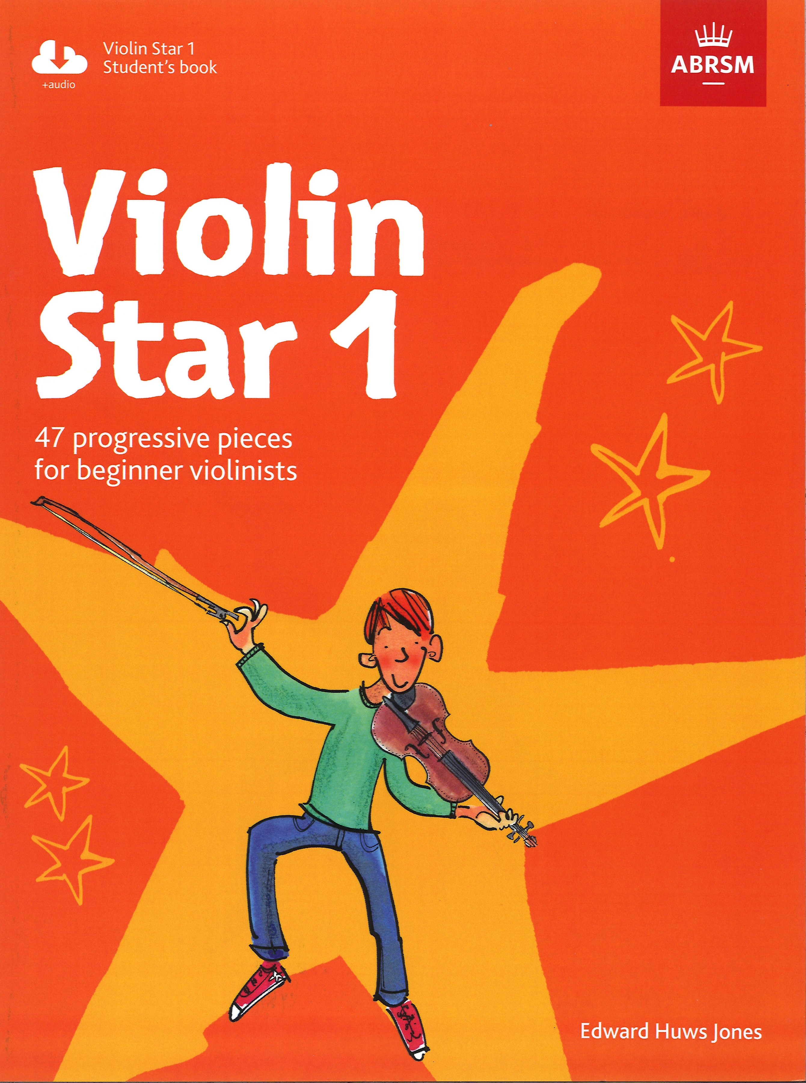 Violin Star 1 Students Book & Audio Abrsm Sheet Music Songbook
