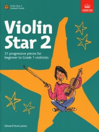 Violin Star 2 Students Book & Cd Abrsm Sheet Music Songbook
